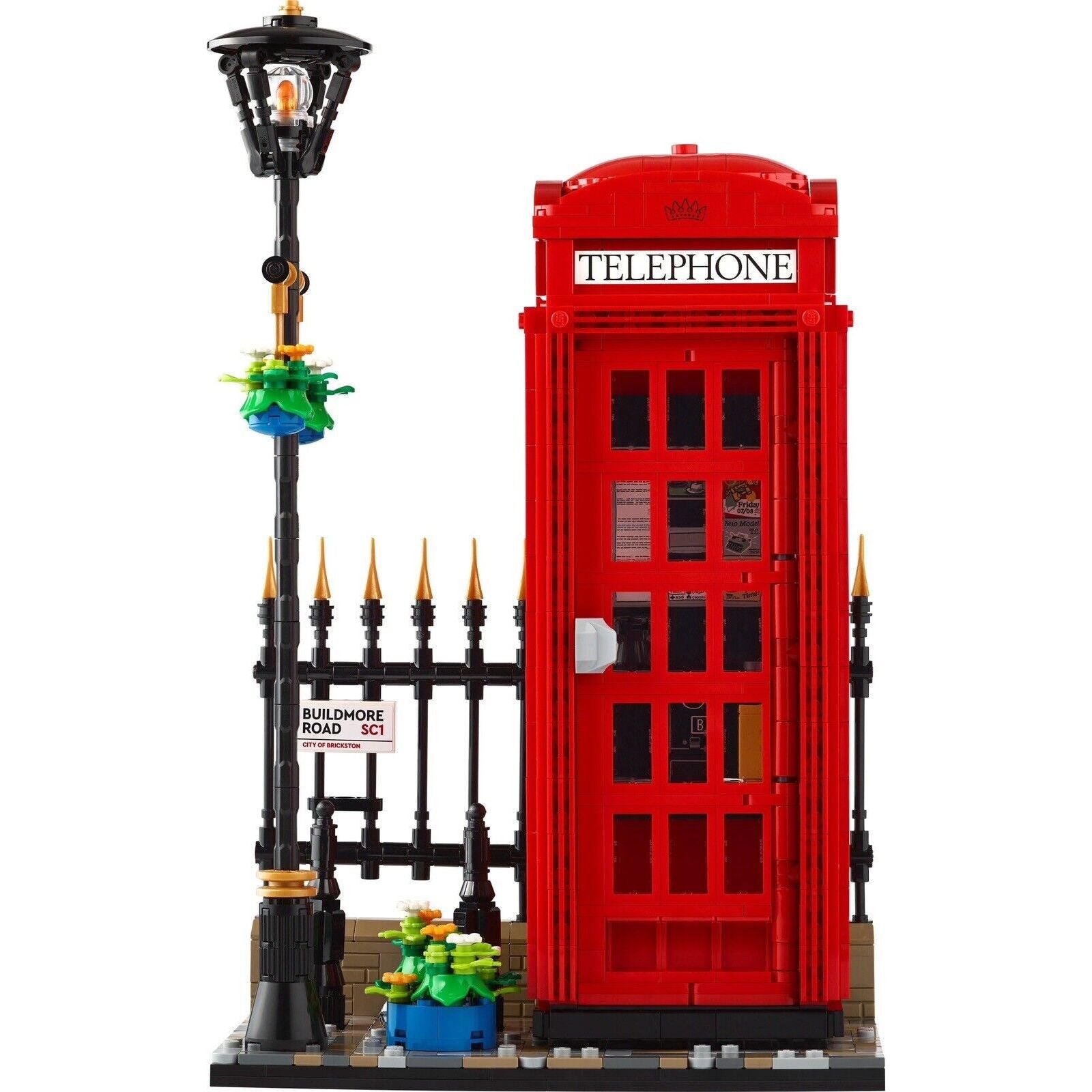 LEGO-21347 Red London Telephone Box - Geek Galaxy